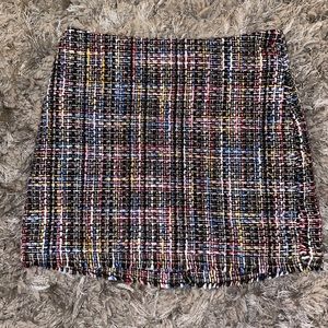 Tweed Mini Skirt